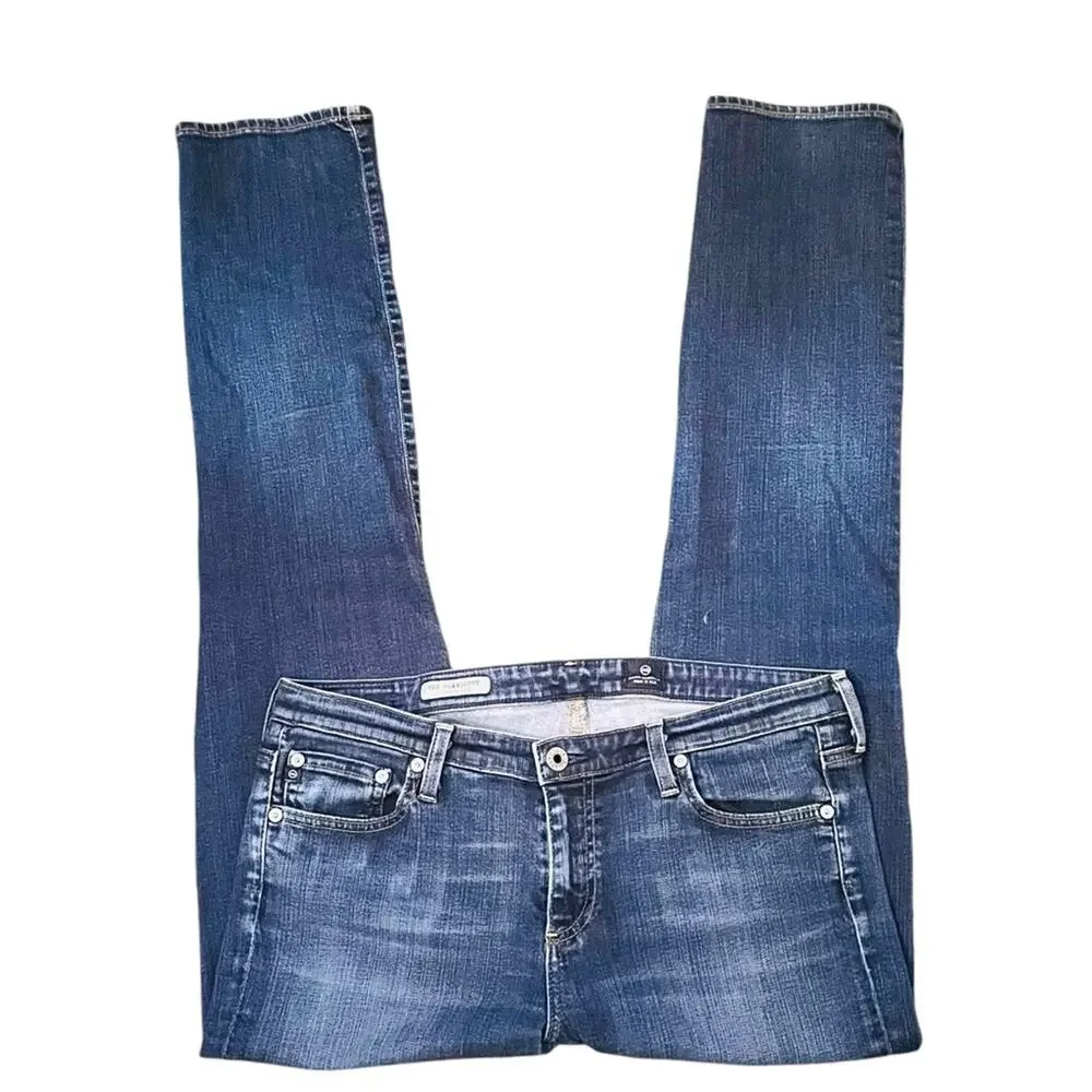 AG ADRIANO GOLDSCHMIED Jeans Charlotte The Straight Leg Size 32  / 14 💌 1151-12